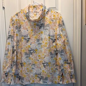 BURU Floral Long Sleeve Blouse
